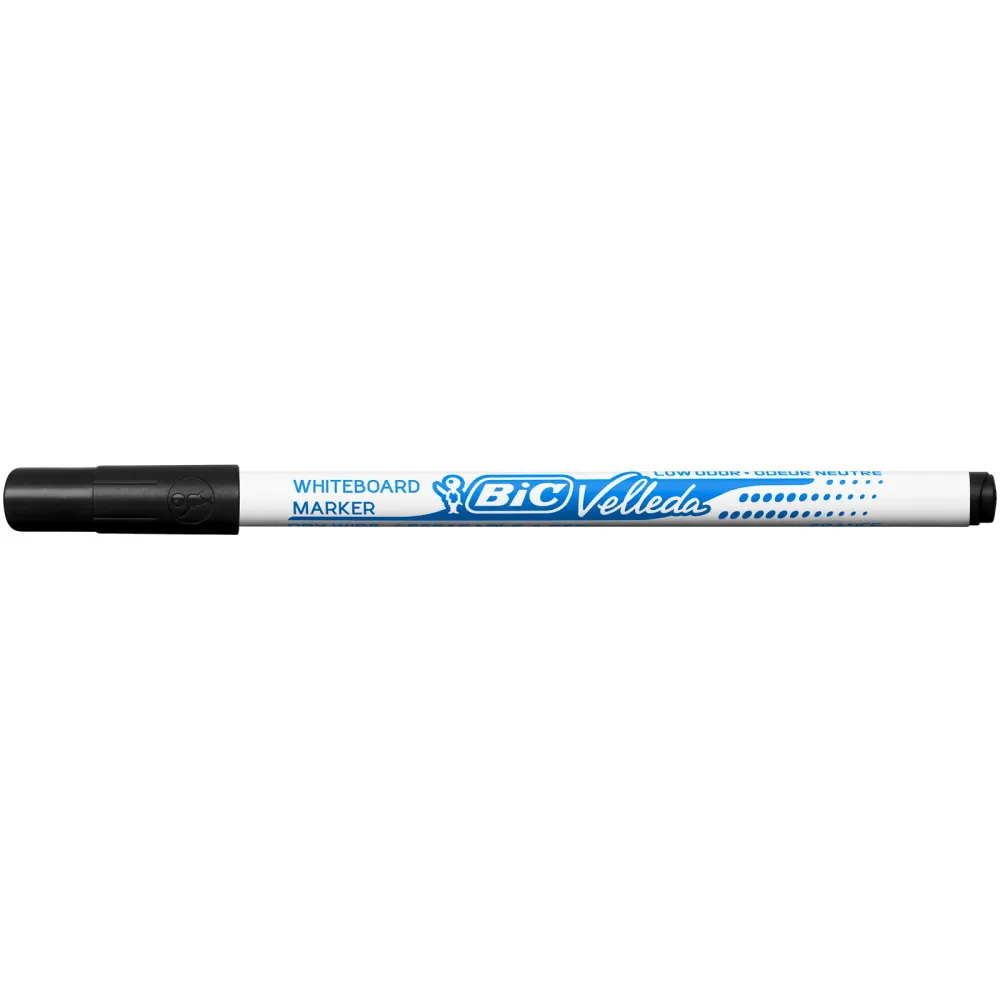 Crayons de couleur MARQUEUR VELLEDA BIC POINTE FINE NOIR 1721