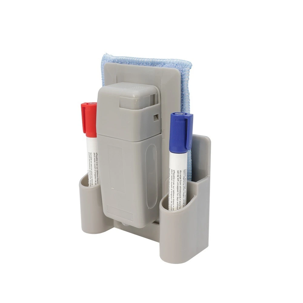 Effaceur tout en un pour tableau blanc - effaceur avec réservoir d'eau - pour 2 marqueurs