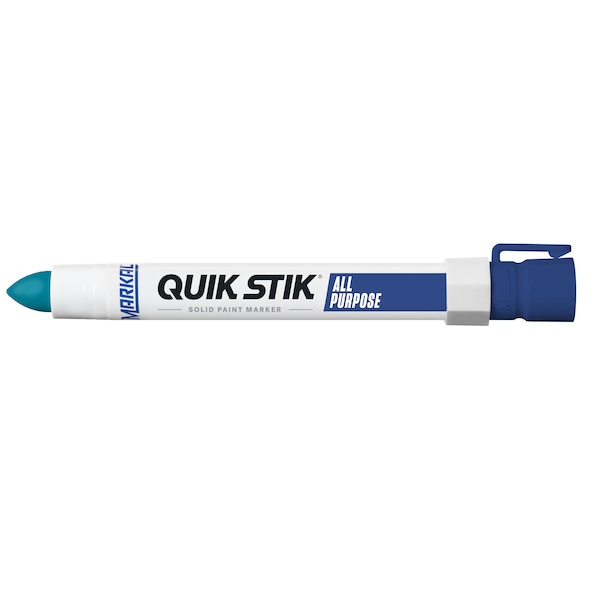 Marqueur séchage accéléré QUIK STIK - bleu - MARKAL