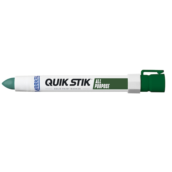 Marqueur séchage express QUIK STIK - vert - MARKAL
