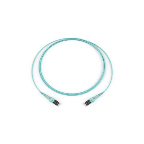 50 Meters Normal LC Uniboot MM OM4 50um 2F DFX 250 Riser Standard Aqua Jacket 797902QD120050M