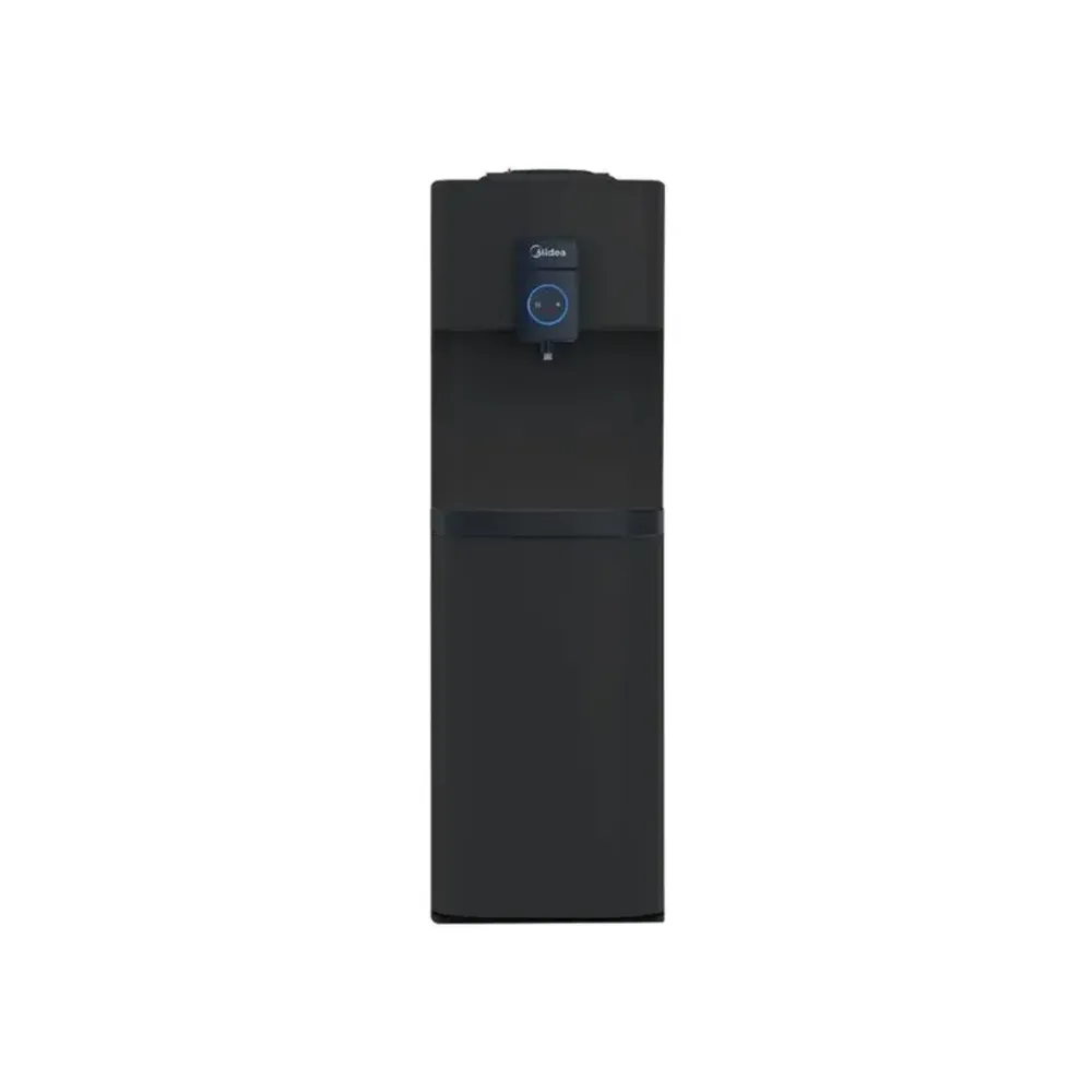 Midea Top Loading Water Dispenser Integrated Bottom Refrigerator Cabinet Noir jais