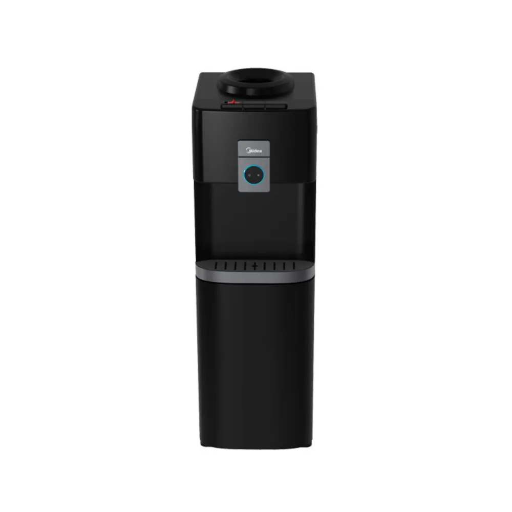 Midea Top Loading Water Dispenser Integrated Bottom Refrigerator Cabinet Noir jais