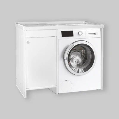 Mobile Coprilavatrice "Wash" 105 X 60 Cm Vasca Dx