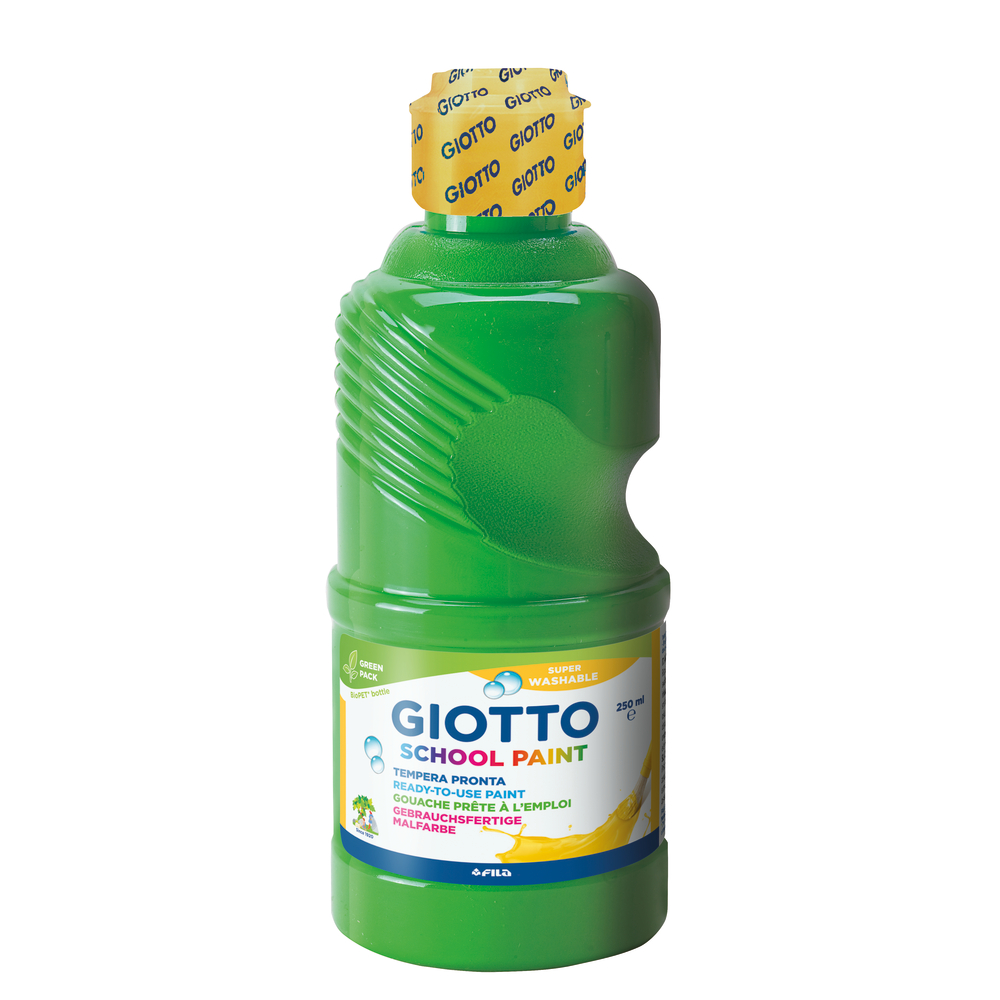 Professionnel Gouache Giotto Schoolpaint, flacon 250ml - Vert Giotto