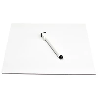 9.5” x 10.5” (24 cm x 27 cm) Magnetic Project Mat Dry Erase Sheet & Marker Magnetic En gomme and PVC