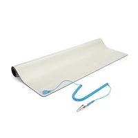 24x27.5" Beige Stationnaire Anti-Static Mat Desktop or Work Station Beige