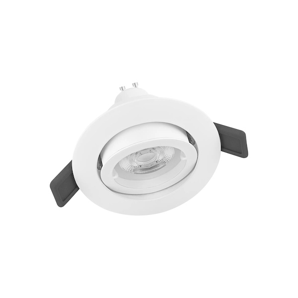 Kit Spot LEDr GU10 - Flux lumineux (lm) : 575 lm - Température de couleur : 4000 K - Coloris : blanc - Conditionnement : 1...