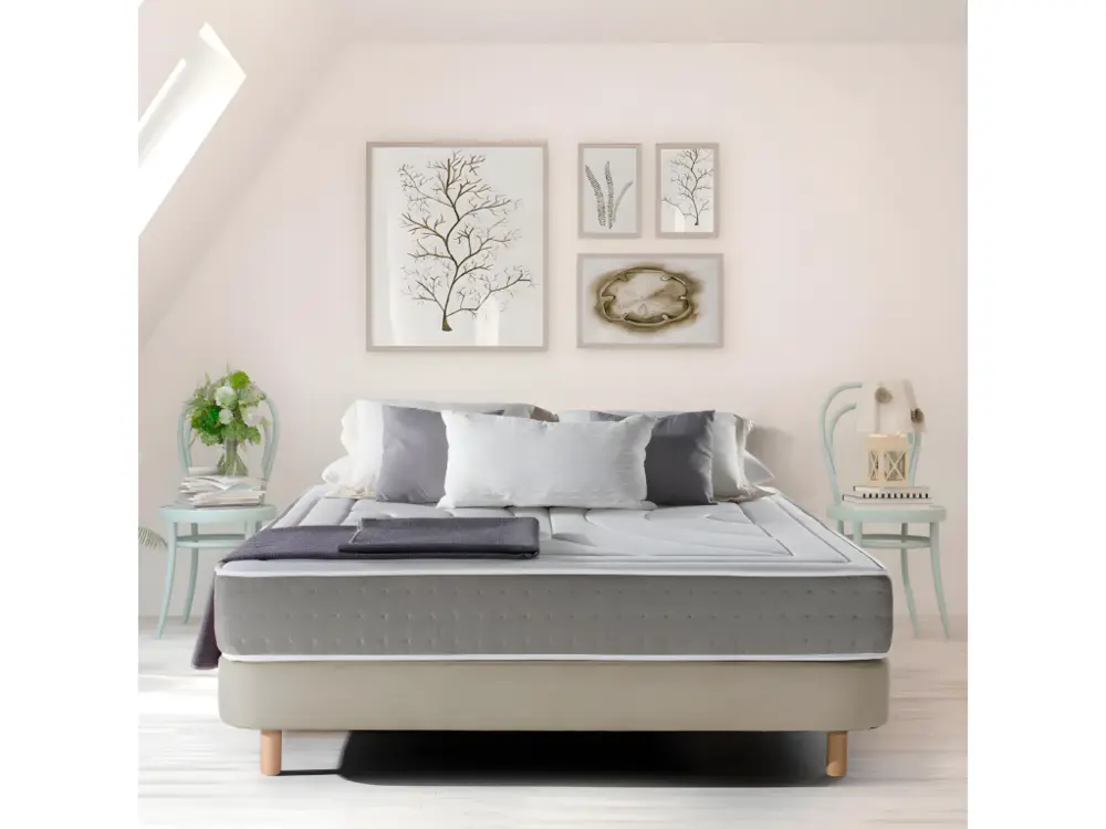 Professionnel Matelas à mémoire de forme 24 CM Ergonomique Élancé confort | Effect nuage 80X190