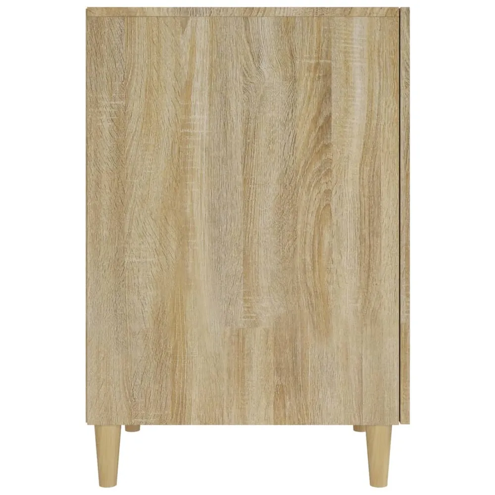 Éducatif Bureau table poste de travail meuble d'ordinateur informatique étude chêne sonoma 140 x 50 x 75 cm bois d'ingénie...
