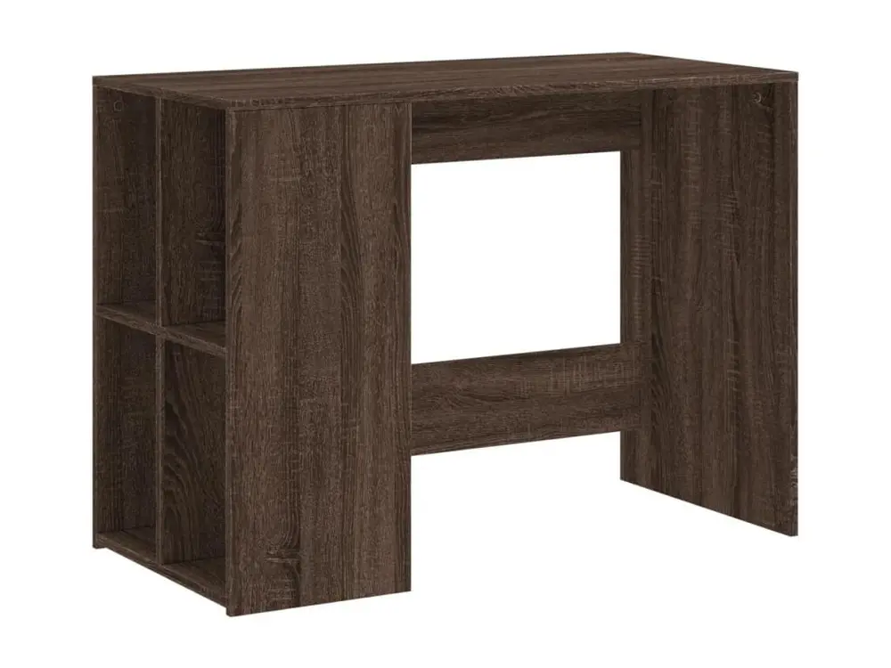 Pâte à modeler non toxique Bureau chêne marron 102x50x75 cm bois d'ingénierie