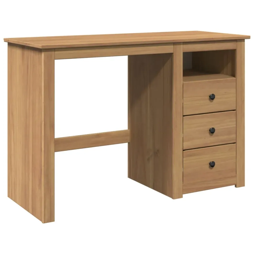 Pâte à modeler non toxique Bureau table poste de travail meuble d'ordinateur informatique étude Panama 112 x 45 x 75 cm bo...