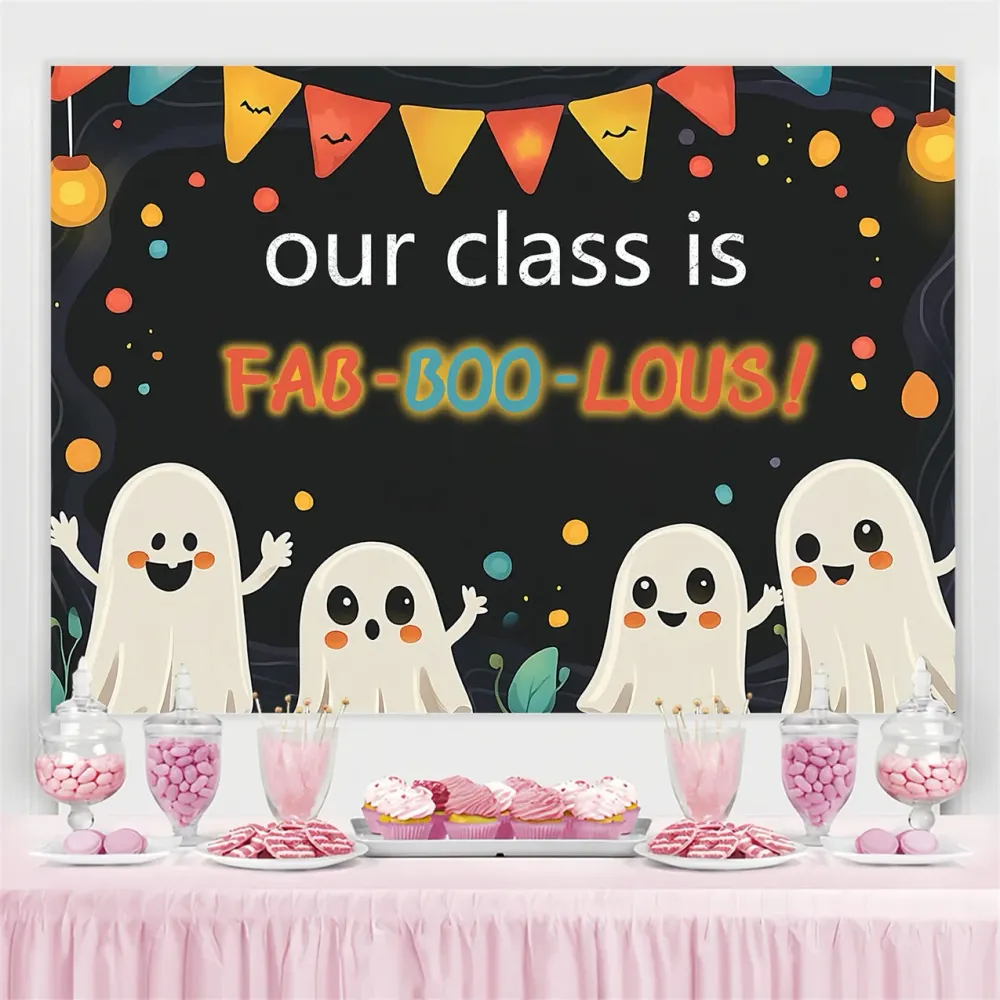 Toile de fond Rentrée des Classes École Mystique et Effrayante CSH3-69