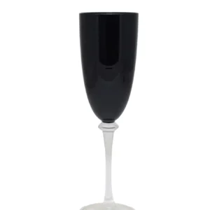 Glacier Black Flute Cristallin Stem- 28,5ML 25,5CM