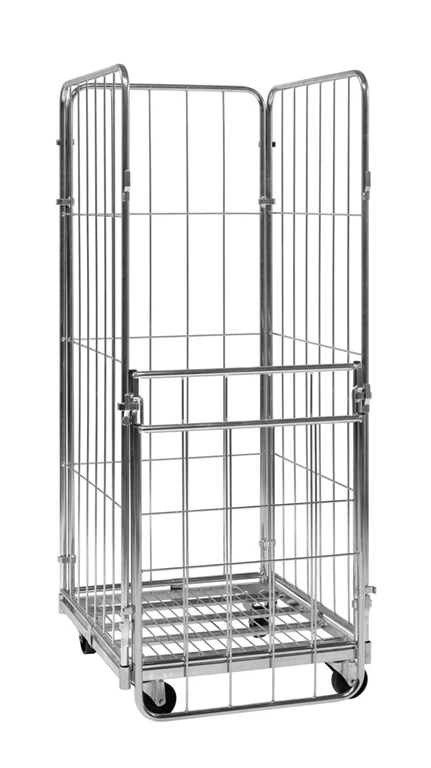 4-Sided Electro-Galvanised Roll Container Safety Straps – 400kg Capacity