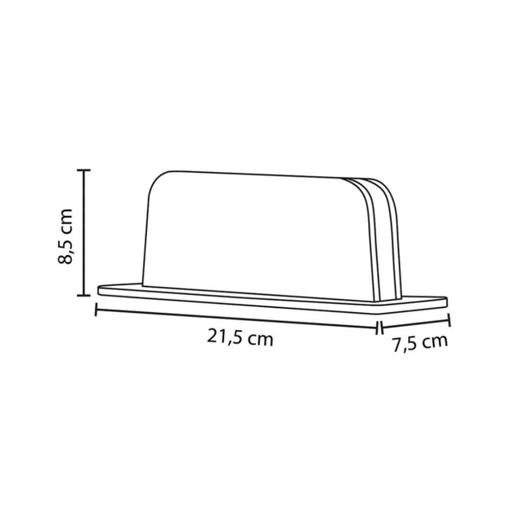 Support Ordinateur/Tablette - Bois et Aluminium Noir ALBA