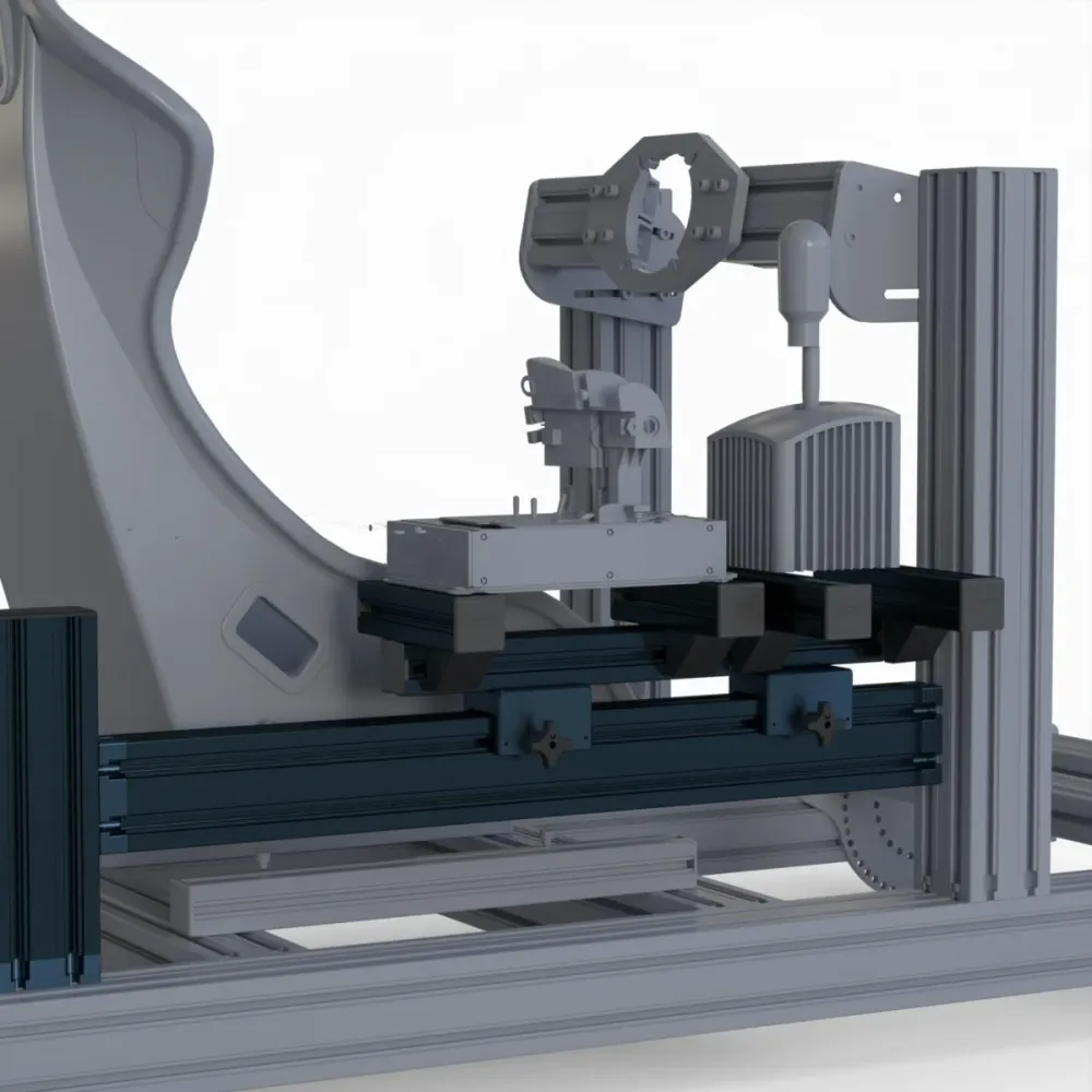 Curseur d'empattement pour Pro Cockpits pour Flight Sim All in 1 Gaming