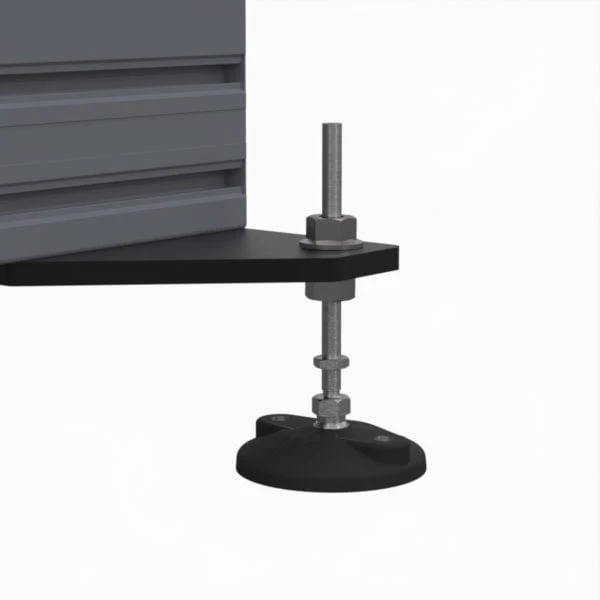 Pieds et plaques de base Phantom Sim, tige de 100 mm All in 1 Gaming