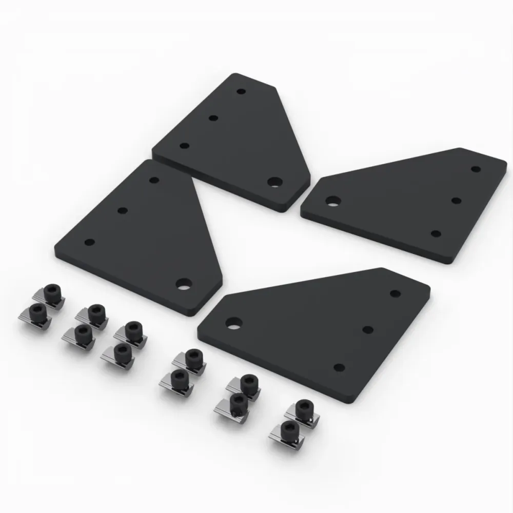 Pieds et plaques de base Phantom Sim, tige de 100 mm All in 1 Gaming