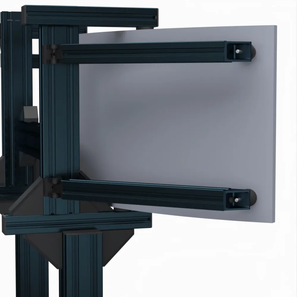 Support de moniteur unique intégré de la série Pro pour plates-formes de mouvement All in 1 Gaming