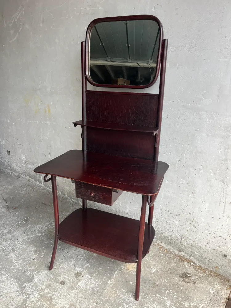 Antique Art Deco Vanity Table Mirror, 1930s