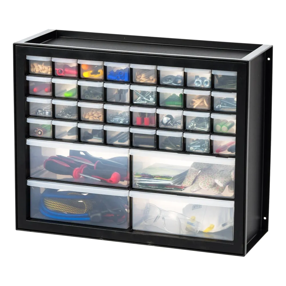 Armoire de rangement empilable à 36 tiroirs pour l'artisanat de pièces de quincaillerie