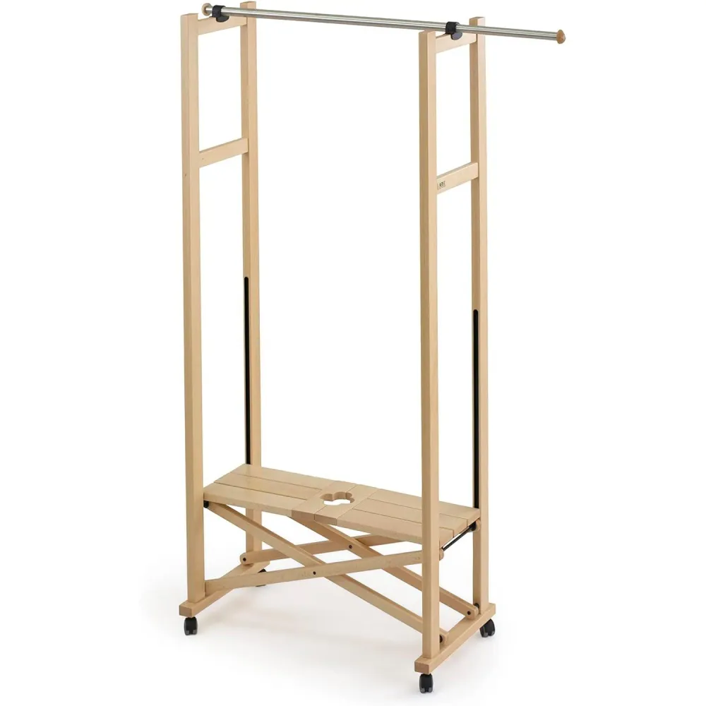 ARIT - Portant ELIOS Pliable Nature, Bois, 37 x 140 x 168 cm Arredamenti Italia