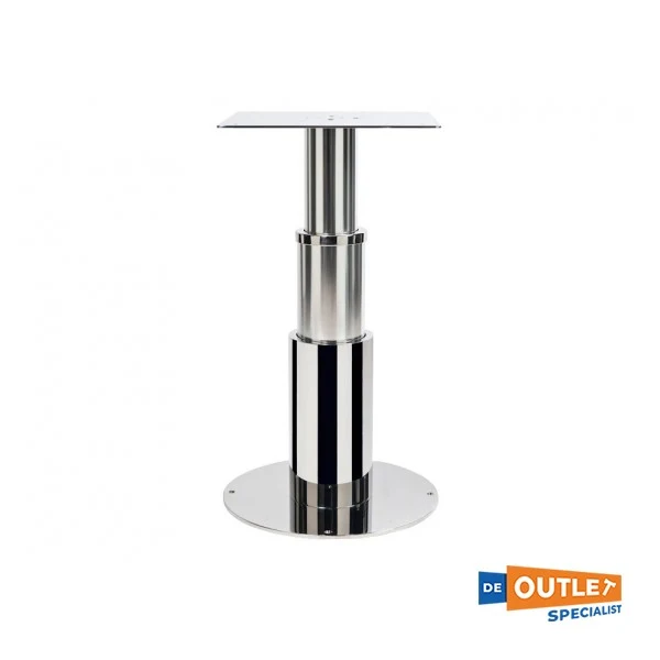 Atep Electric Table Piedlesstal en acier inoxydable Double - 20.18898B2 / INOX