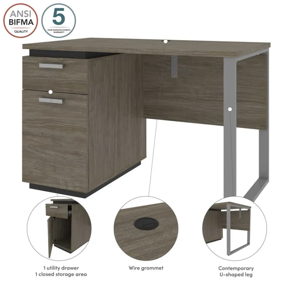 Bestar - Petit bureau Libra 112.9 cm (44.4 po)