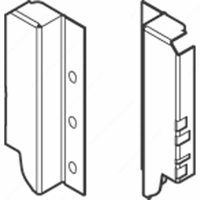 Adapteur dos gauche/droit pour TANDEMBOX antaro Blum