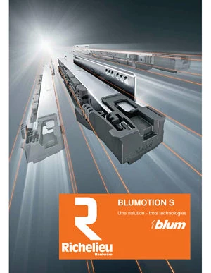 Coulisse dissimulée LEGRABOX S pleine extension avec BLUMOTION