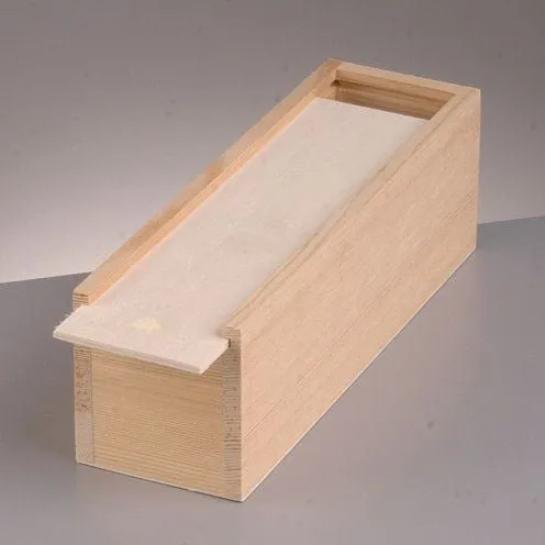 Boîte porte-crayon Efco 23x7x6cm bois 1432742