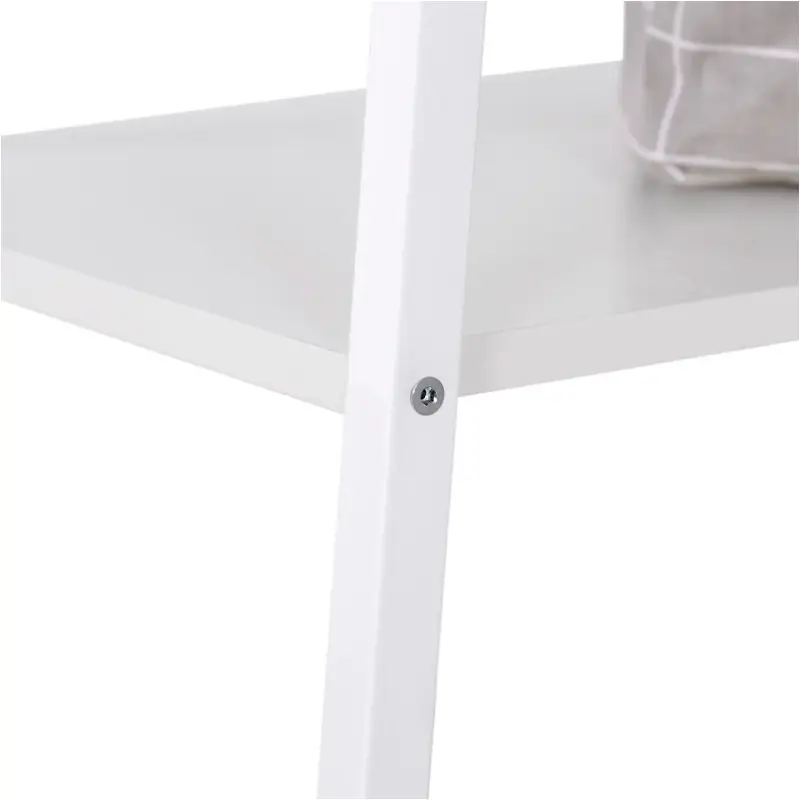 BukkitBow - Bureau avec 2 étagères de rangement - Plateau en aggloméré - Structure en métal - Poste de travail 120x60cm