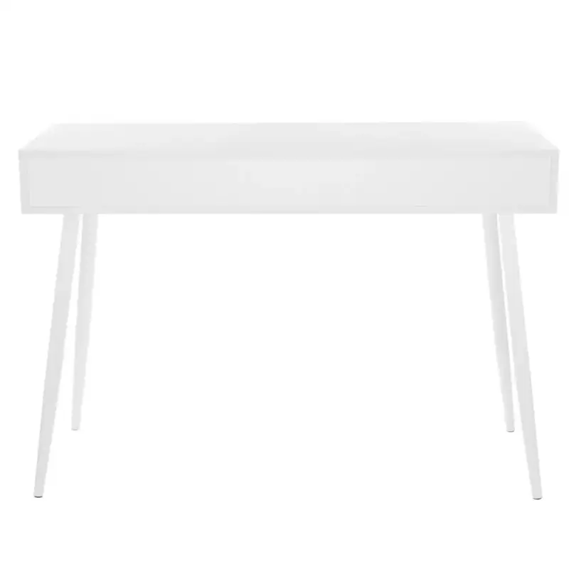 BukkitBow - Bureau Moderne - Compact avec Tiroir et Compartiment Ouvert - Bureau avec Espace de Rangement - (50X110X75CM)
