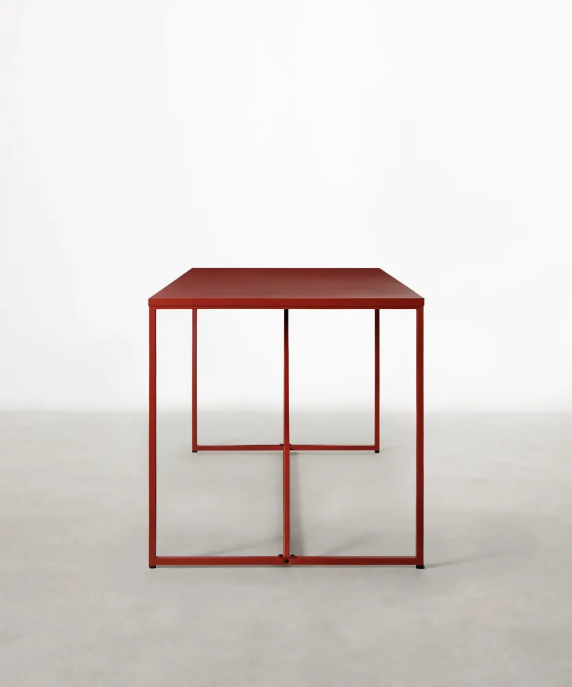 Bureau en acier laminé Varek