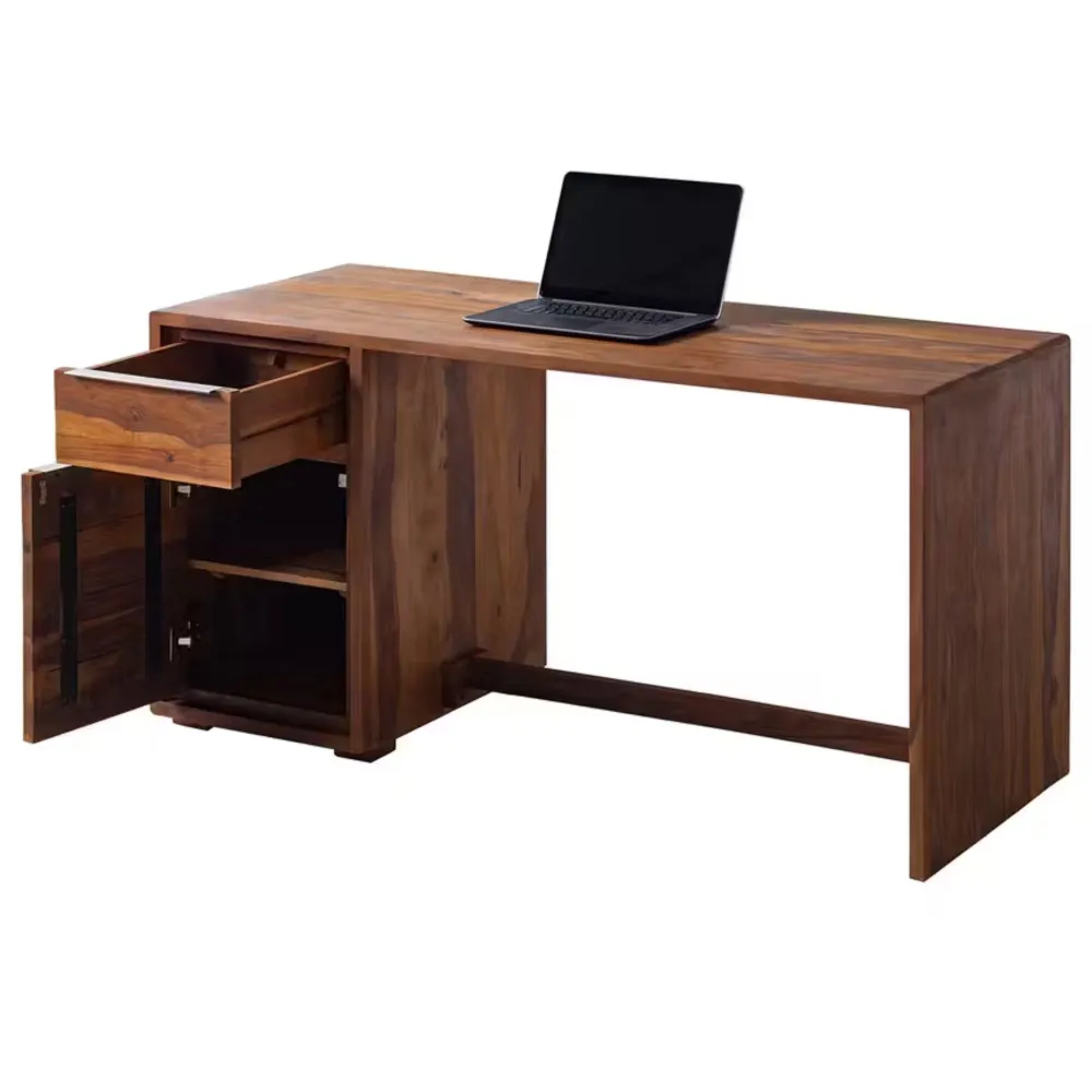 Bureau ARS NATURA Trangle en Sheesham massif