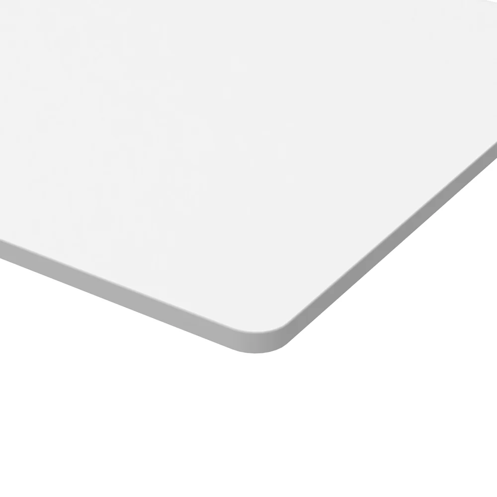Bureau Assis Debout électrique iDesk Nero - Plateau Silver White 140x80