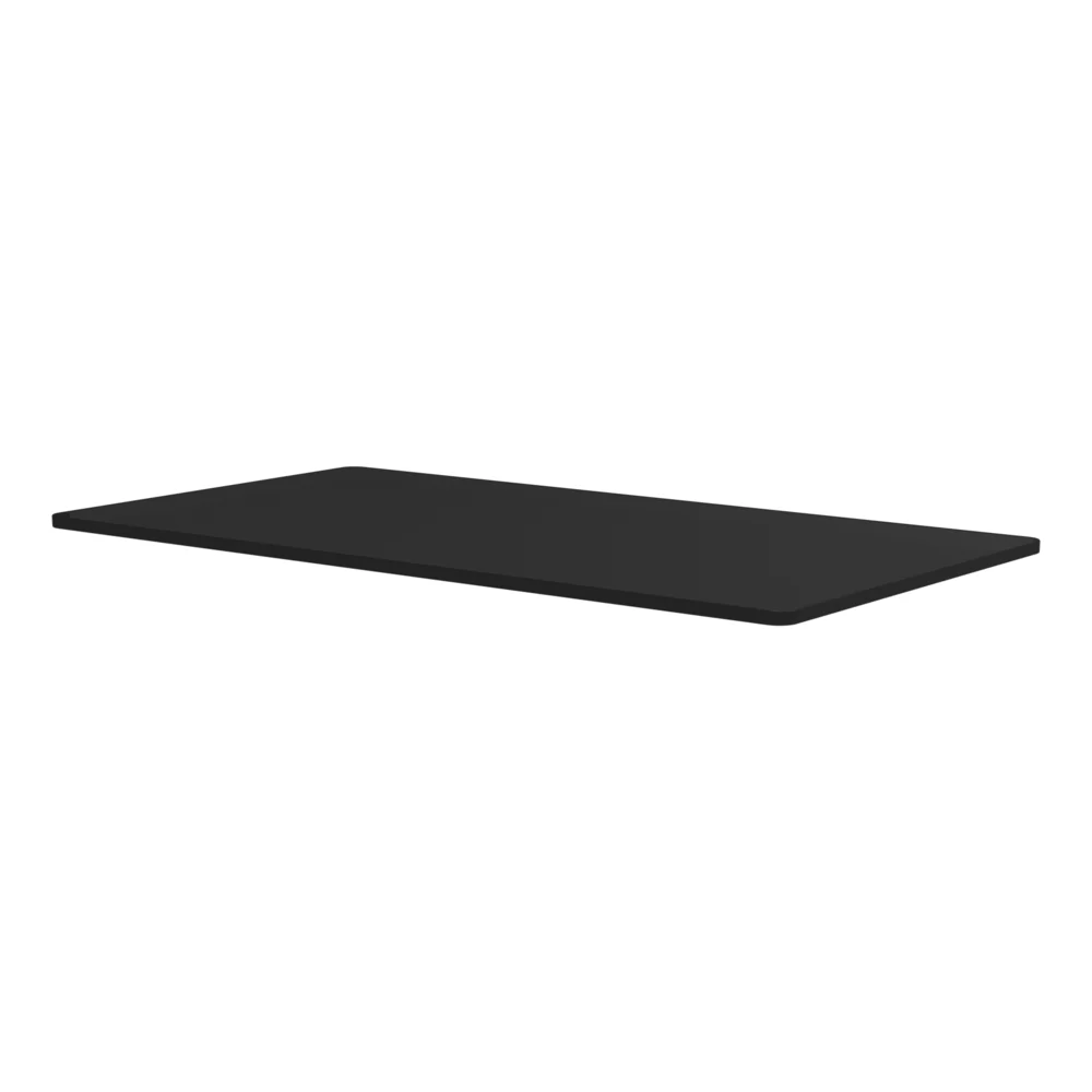 Bureau Assis Debout électrique iDesk Grigio - Plateau Noir 140x80