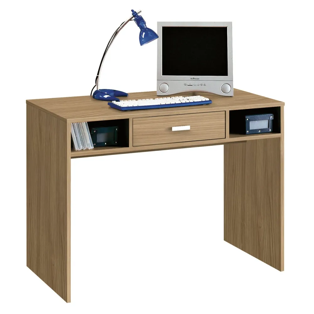 Bureau avec 1 tiroir 104 x 52 cm Station PC pour chambre Fabriqué en Italie