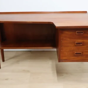 Bureau "Boomerang" Scandinave en teck, 1960