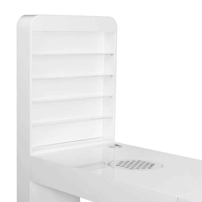 Bureau cosmétique 310 blanc droit