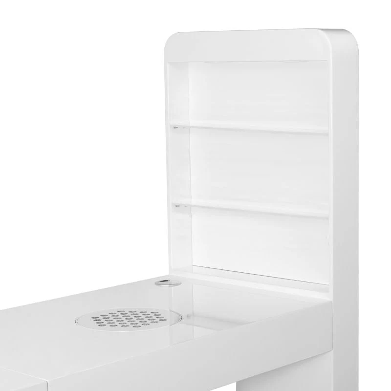 Bureau cosmétique 310 blanc gauche