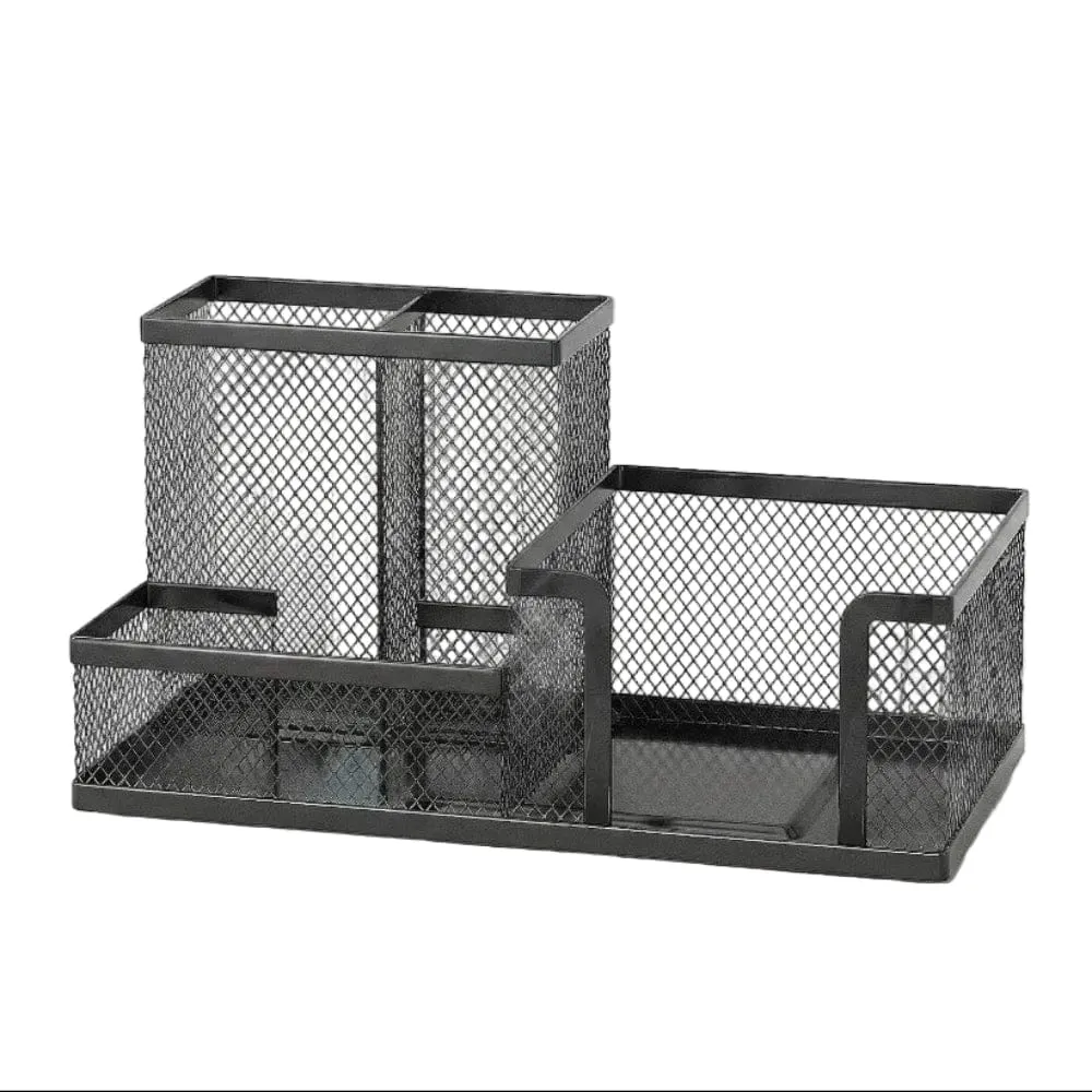 Organisateur de bureau Nexus Mesh : Gain d'espace & Organisation Minimaliste Bureau Cosy