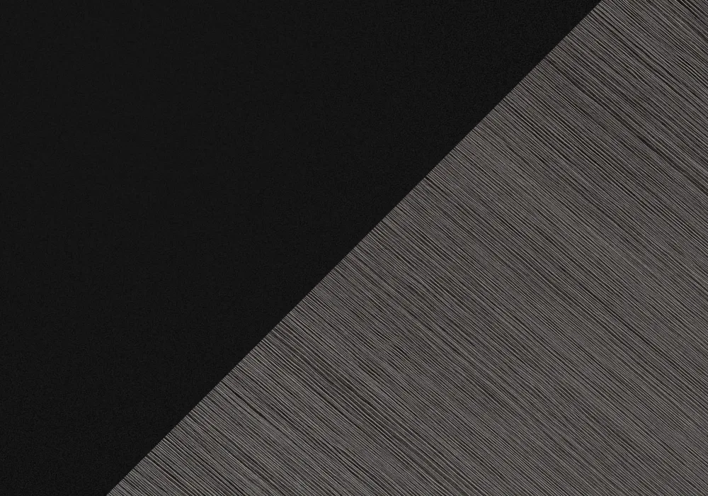 BUREAU D'ORDINATEUR - 42"L / NOIR / COIN SUPÉRIEUR GRIS / NOIR