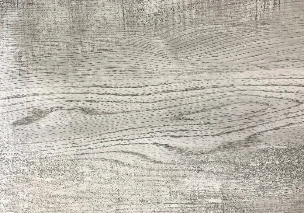 BUREAU D'ORDINATEUR - 48"L / BOIS DE RÉCUPÉRATION GRIS / PANNEAUX DE VERRE