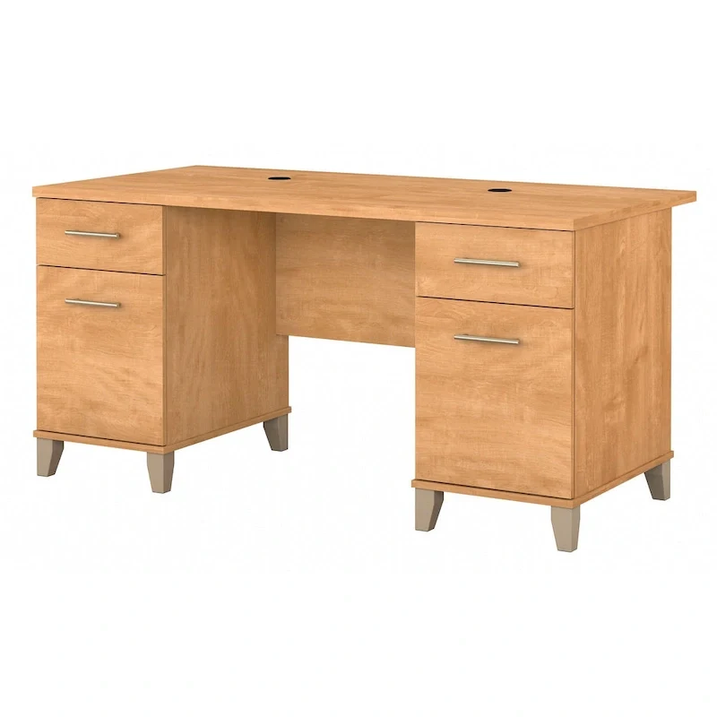 Bureau d'ordinateur de 60 po Bush Furniture Somerset avec tiroirs