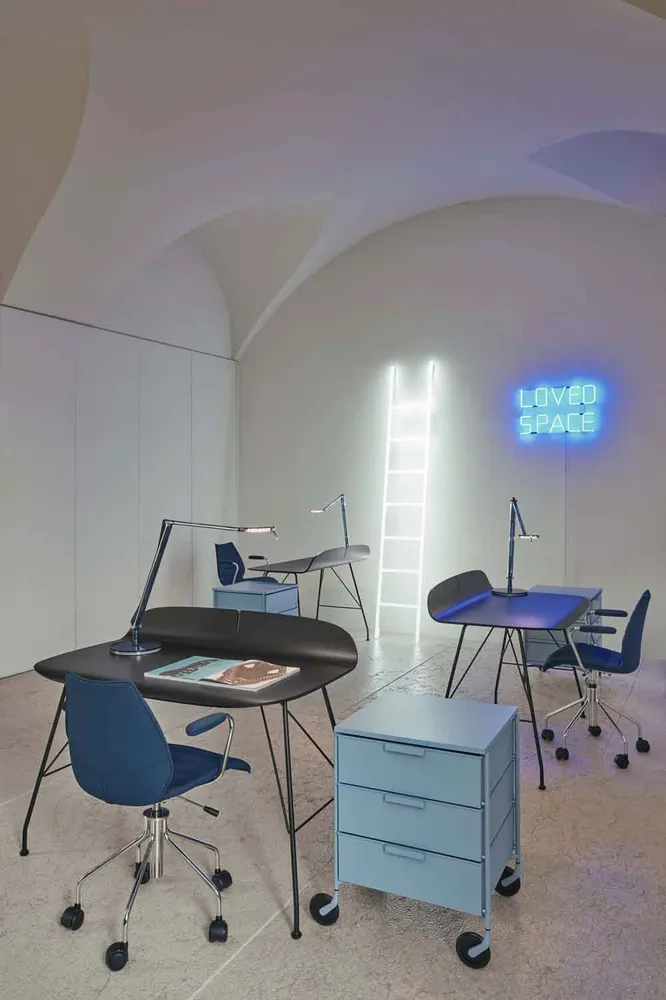 Bureau Earl Wood Noir - Kartell