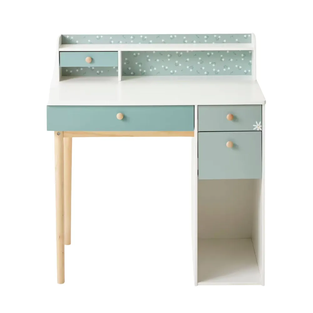 Bureau enfant VERTBAUDET Marguerite vert sauge