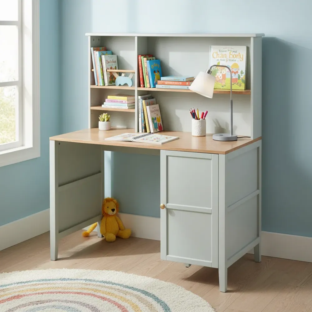 Bureau enfant VERTBAUDET Parisienne vert d'eau