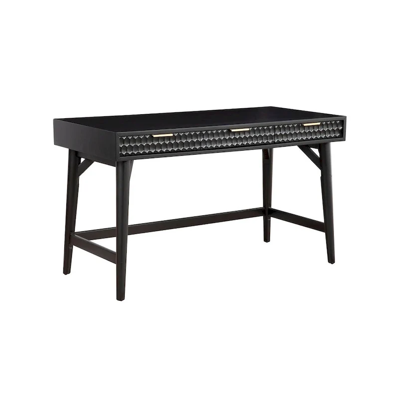 Bureau large Origins Alpine Black Pearl, noir